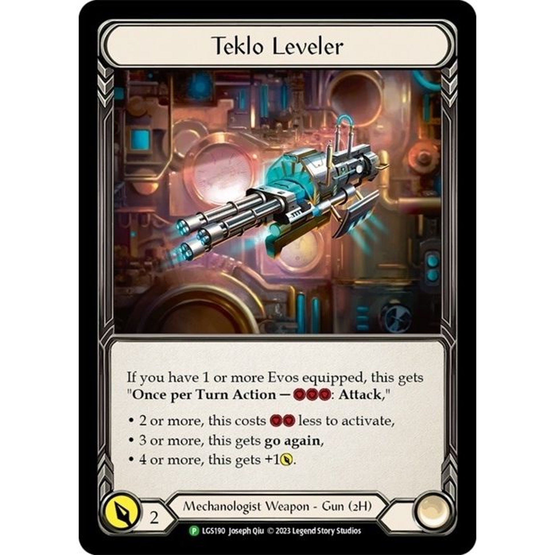Image for Teklo Leveler - LGS190 (LGS190) (PR) - Flesh and Blood TCG