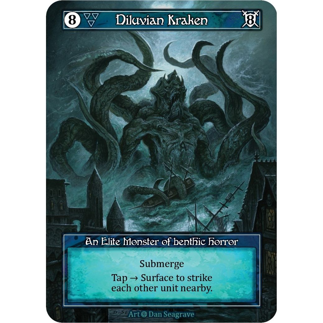 Image for Diluvian Kraken (Foil) (A) - Sorcery: Contested Realm