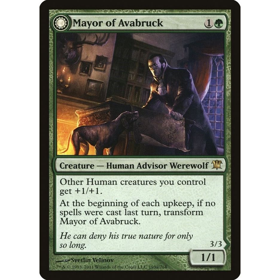 Image for Mayor of Avabruck (193) (ISD) - Magic: The Gathering