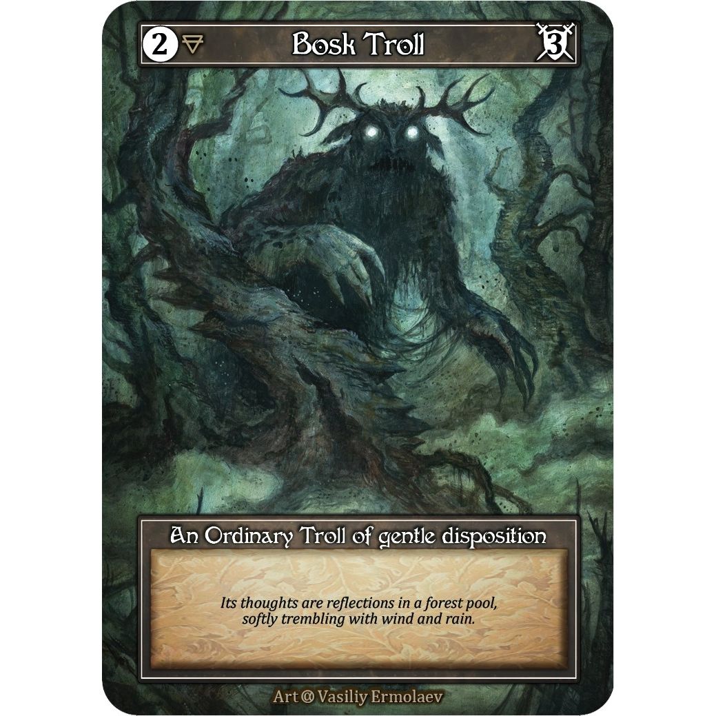 Image for Bosk Troll (Foil) (A) - Sorcery: Contested Realm