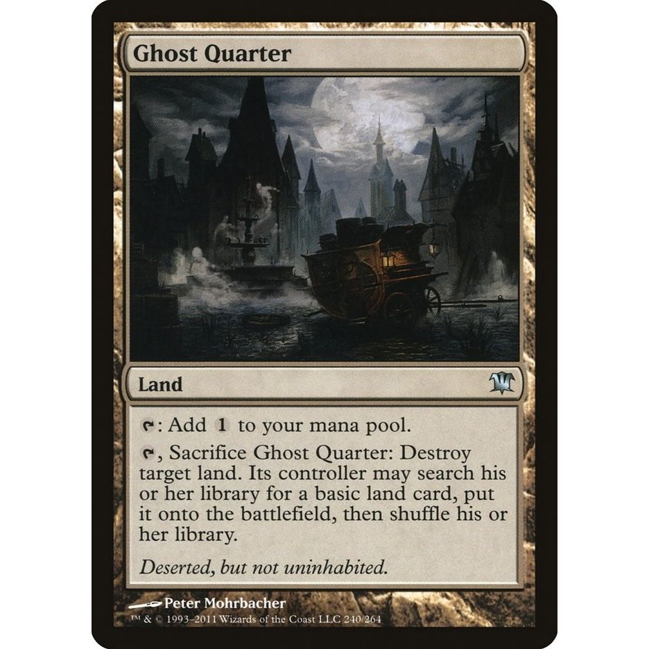 Image for Ghost Quarter (240) (ISD) - Magic: The Gathering