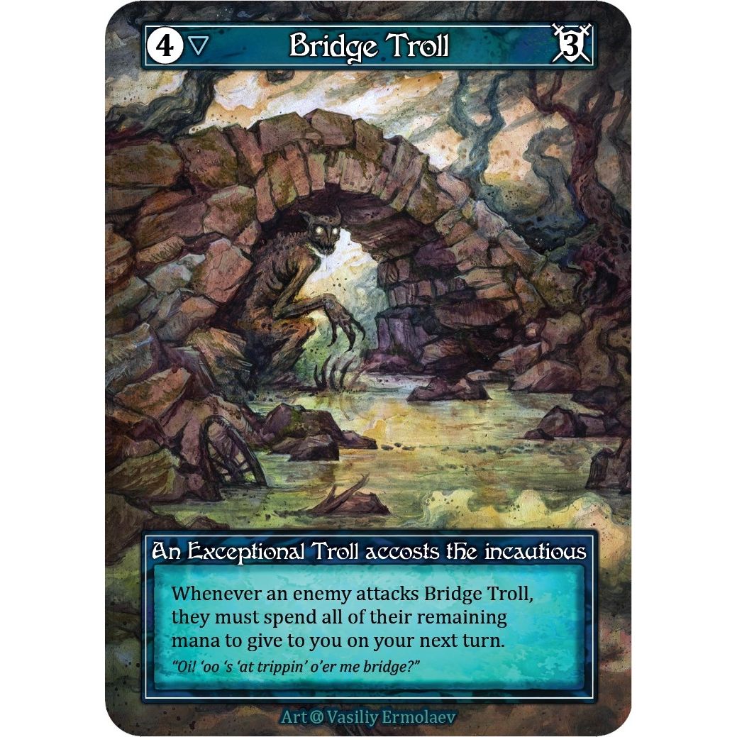 Image for Bridge Troll (Foil) (A) - Sorcery: Contested Realm
