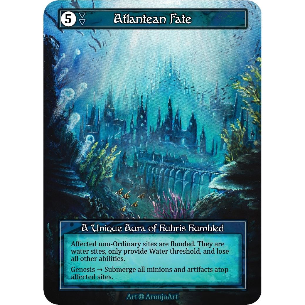 Image for Atlantean Fate (Foil) (A) - Sorcery: Contested Realm