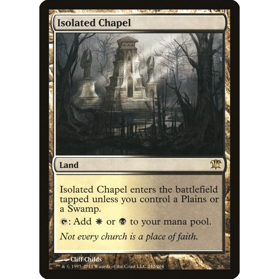 Image for Isolated Chapel (242) (ISD) - Magic: The Gathering