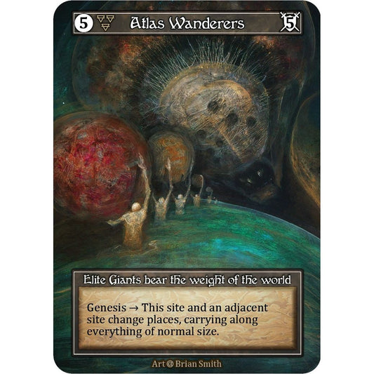 Image for Atlas Wanderers (Foil) (A) - Sorcery: Contested Realm