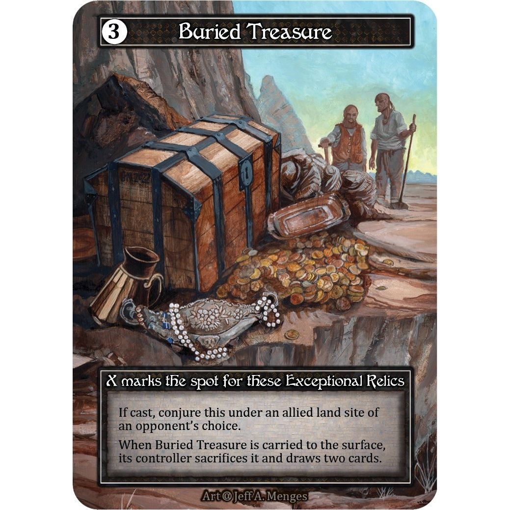 Image for Buried Treasure (Foil) (A) - Sorcery: Contested Realm
