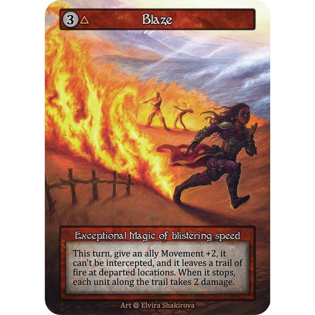 Image for Blaze (Preconstructed Deck) (A) - Sorcery: Contested Realm