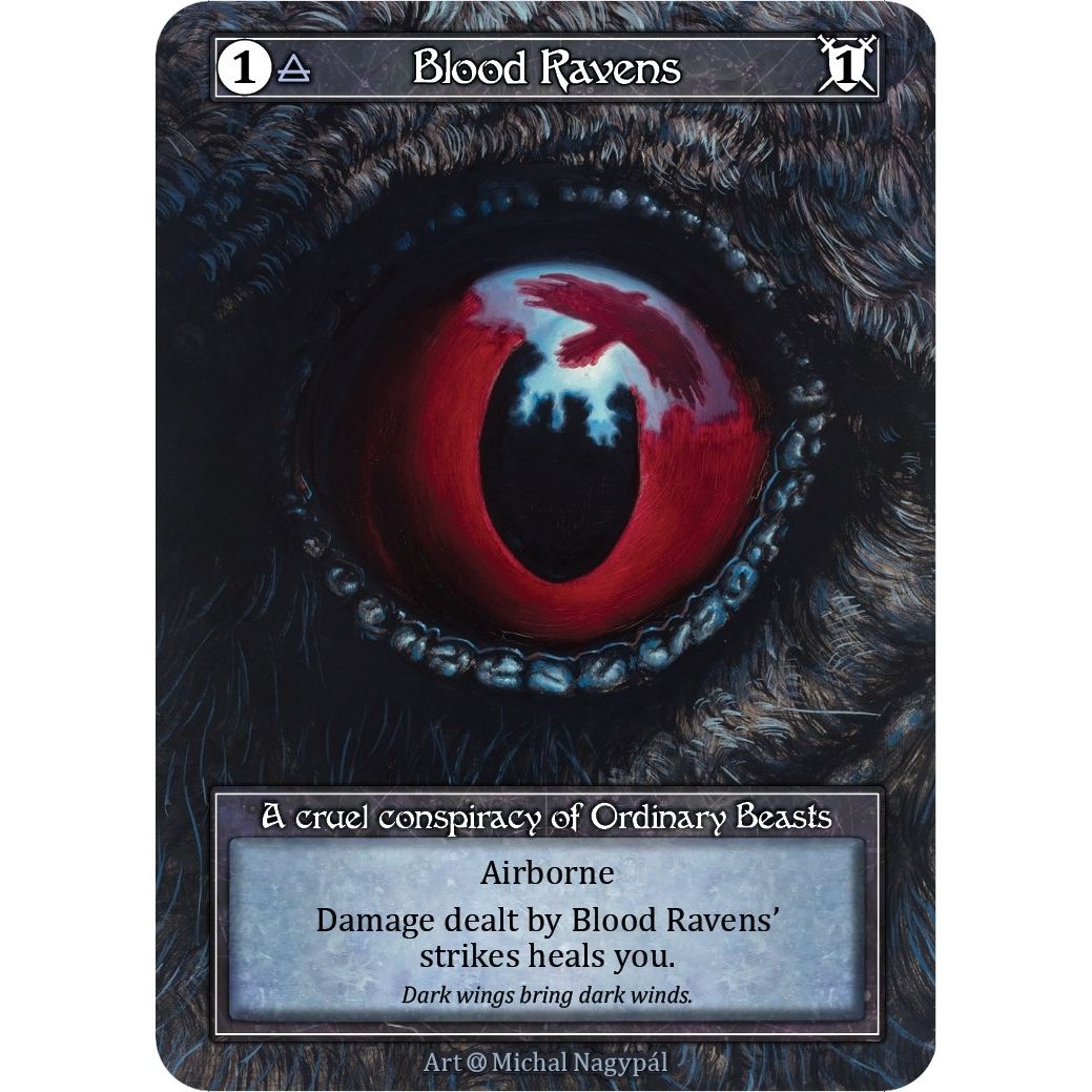 Image for Blood Ravens (Foil) (A) - Sorcery: Contested Realm