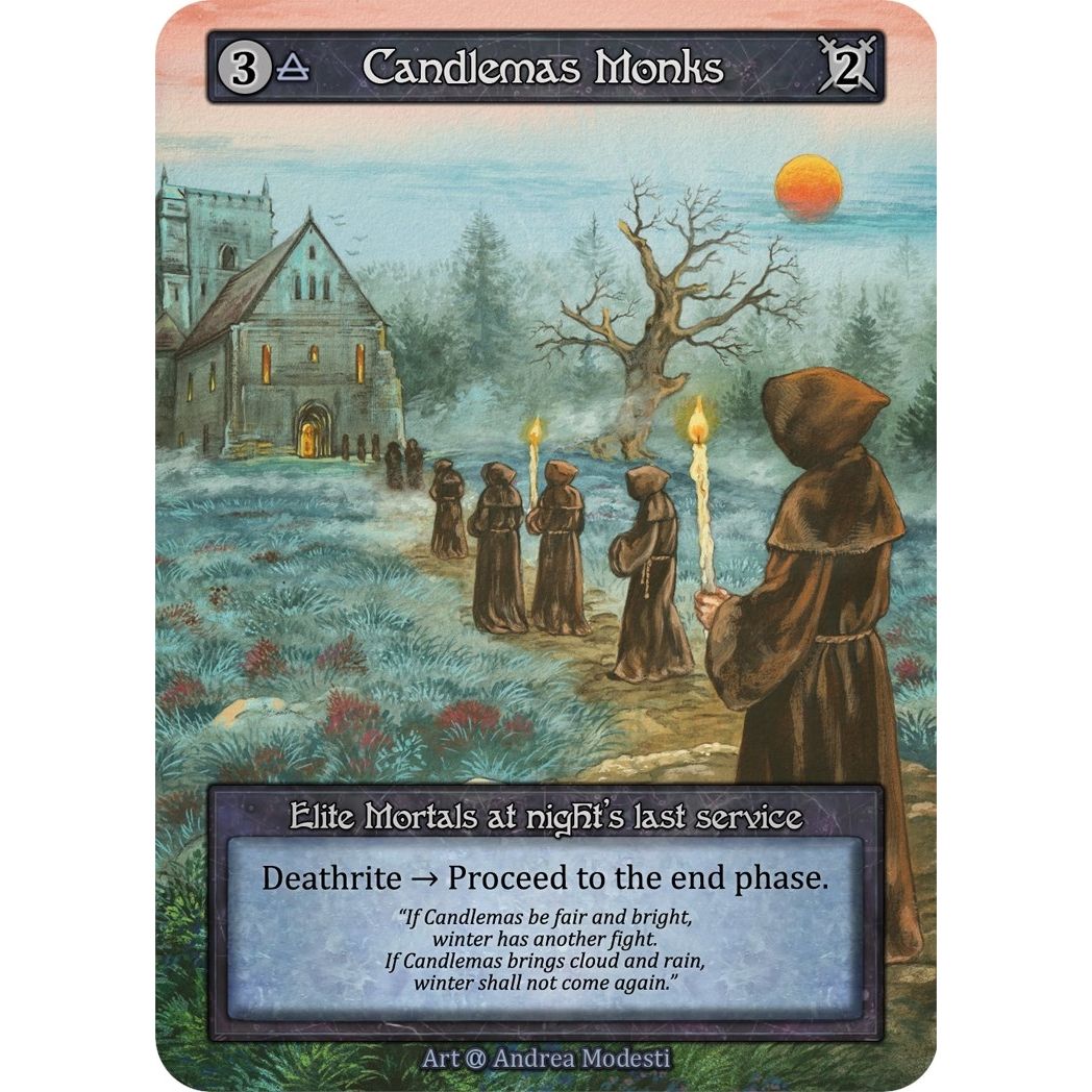 Image for Candlemas Monks (A) - Sorcery: Contested Realm