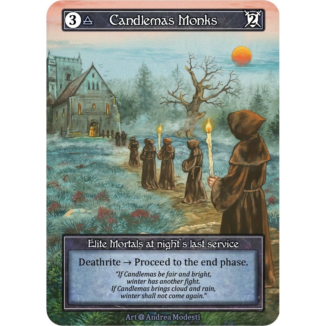 Image for Candlemas Monks (Foil) (A) - Sorcery: Contested Realm