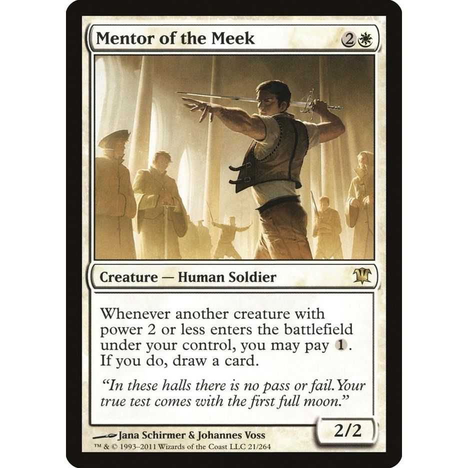 Image for Mentor of the Meek (21) (ISD) - Magic: The Gathering