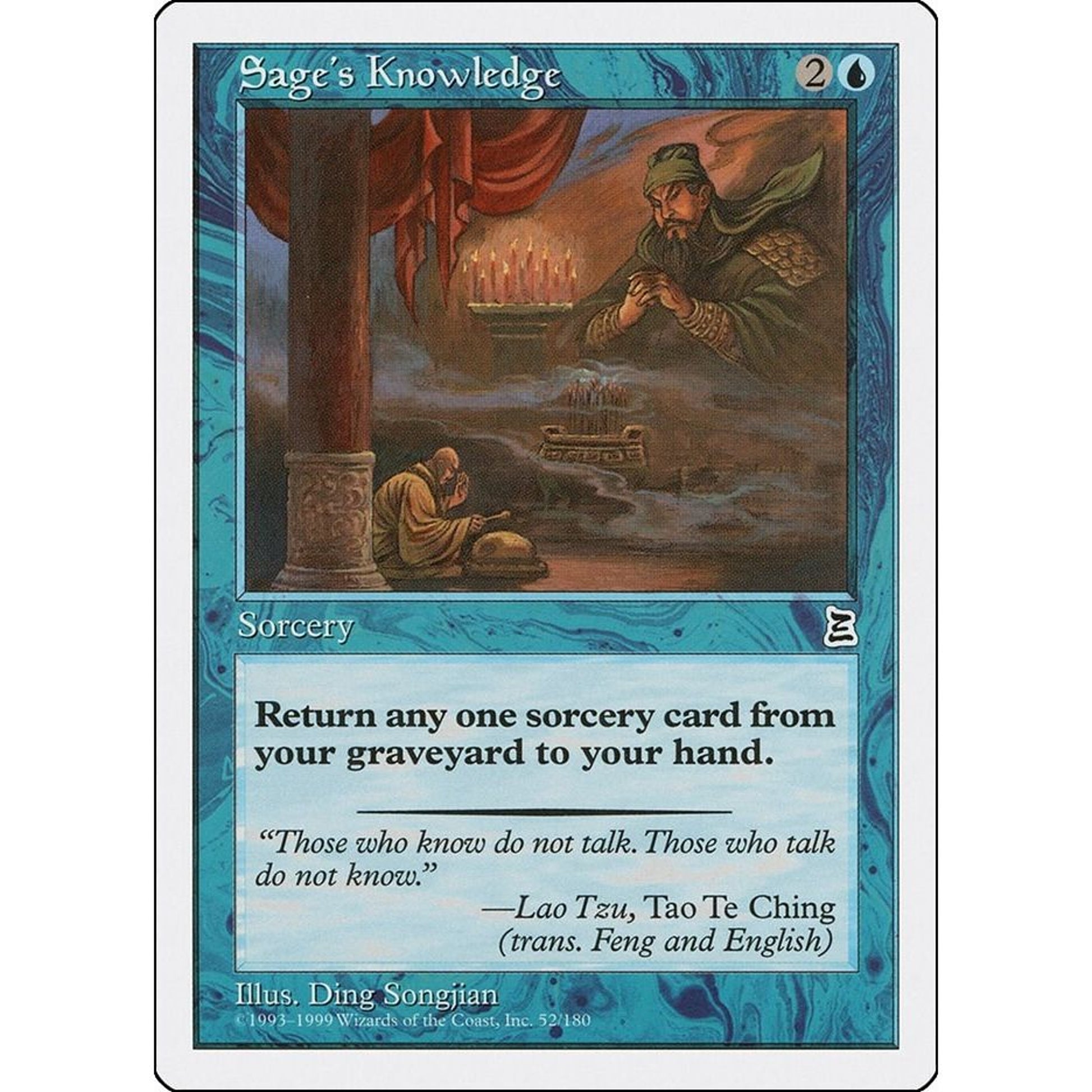 Image for Sage's Knowledge (52) (PTK) - Magic: The Gathering