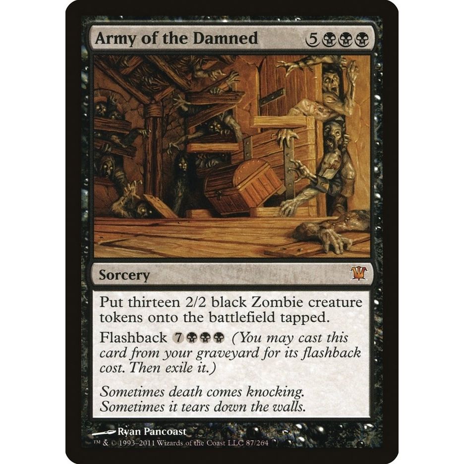 Image for Army of the Damned (87) (ISD) - Magic: The Gathering