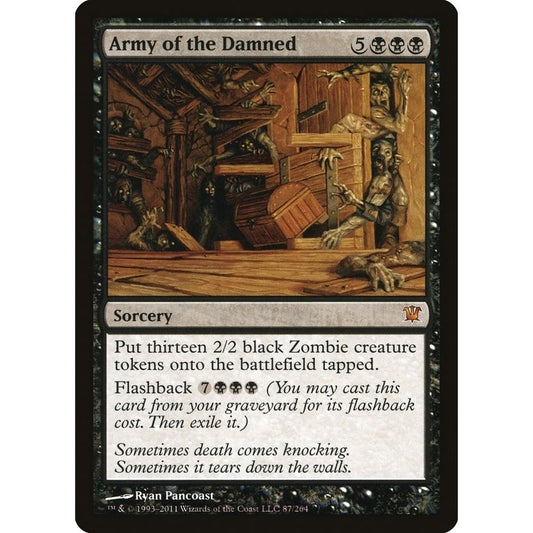 Image for Army of the Damned (87) (ISD) - Magic: The Gathering