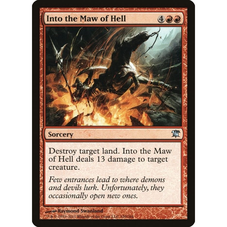 Image for Into the Maw of Hell (150) (ISD) - Magic: The Gathering