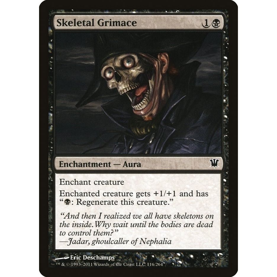 Image for Skeletal Grimace (116) (ISD) - Magic: The Gathering