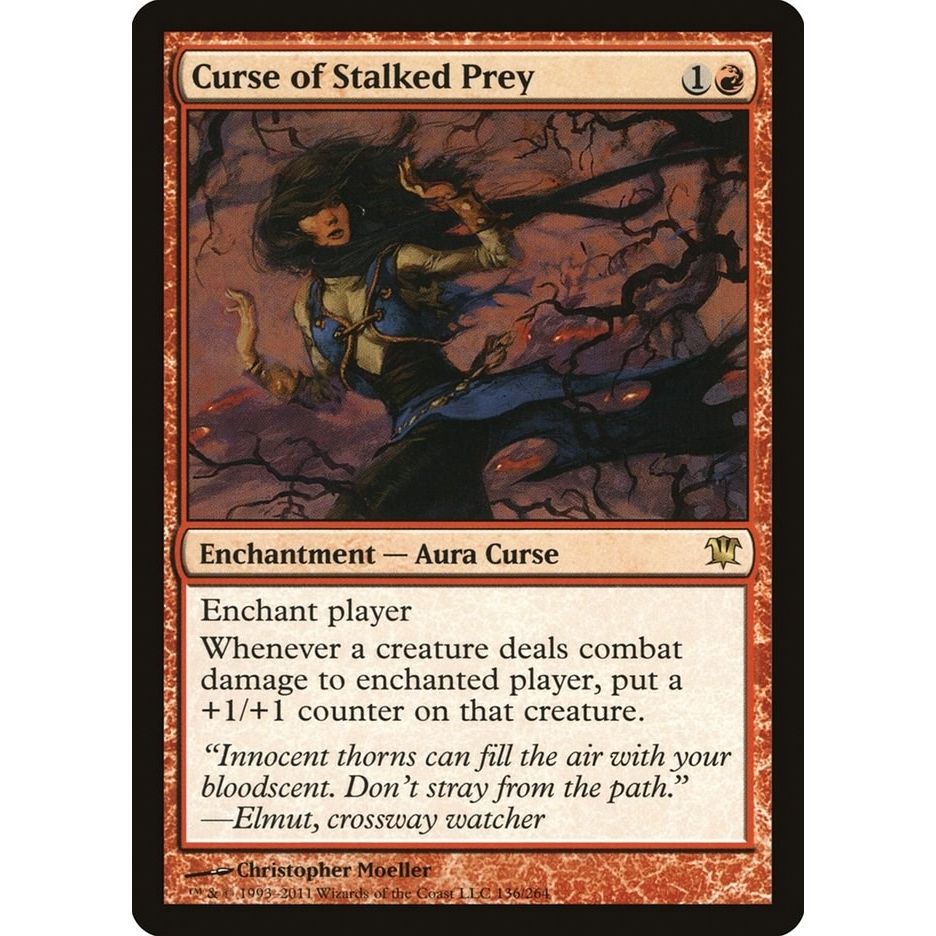 Image for Curse of Stalked Prey (136) (ISD) - Magic: The Gathering