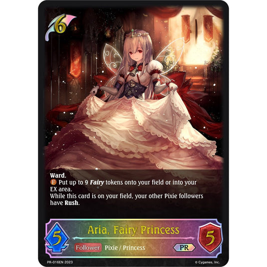 Image for Aria, Fairy Princess (PR-016EN) (SVPR) - Shadowverse: Evolve