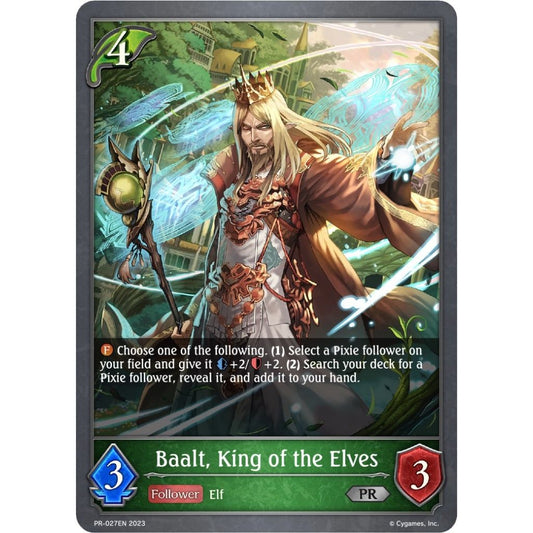 Image for Baalt, King of the Elves (PR-027EN) (SVPR) - Shadowverse: Evolve