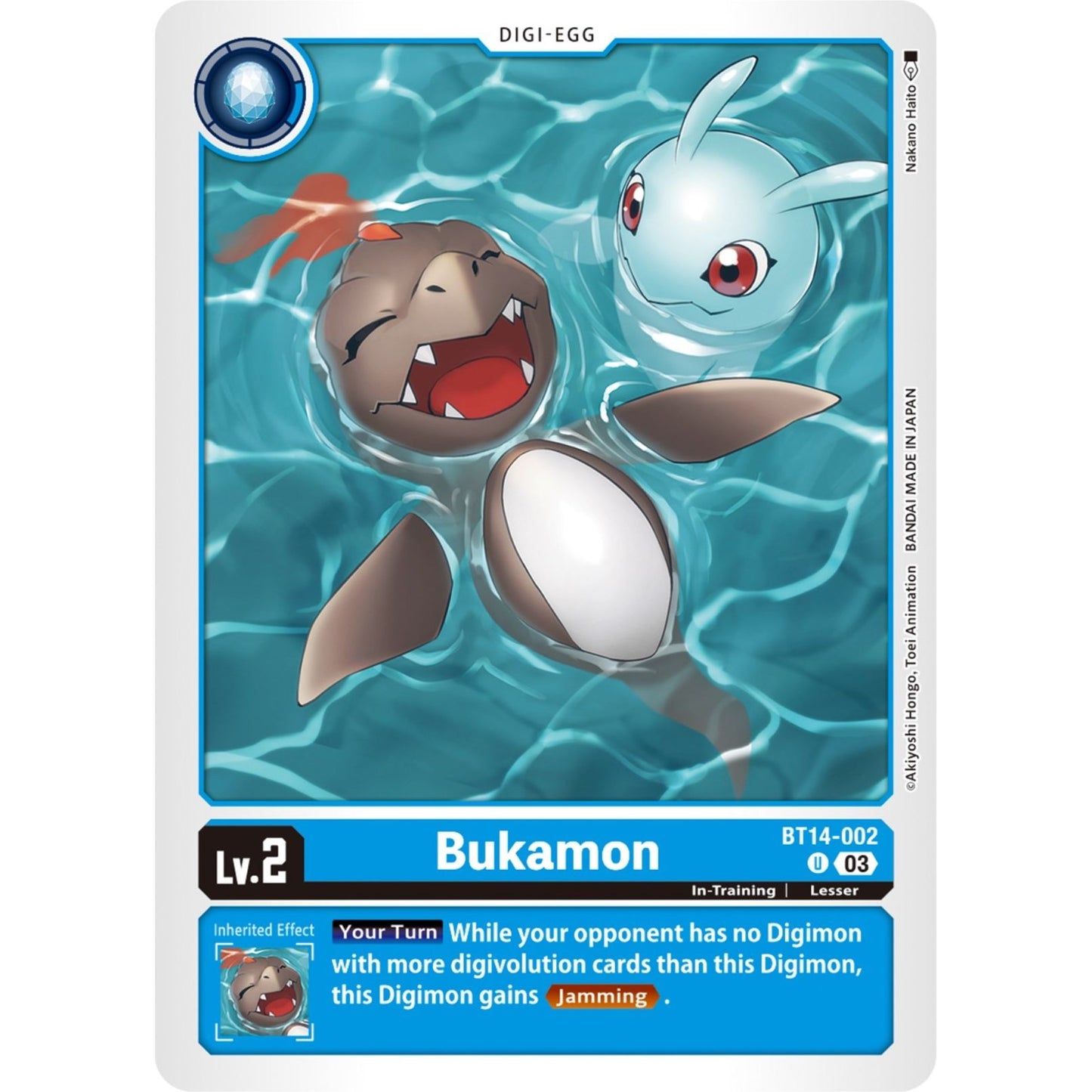 Image for Bukamon (BT14-002 U) (BT14) - Digimon Card Game