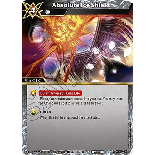 Image for Absolute Ice Shield (Sealed Event Promotion Pack) (BSS01-127) (BSSP) - Battle Spirits Saga
