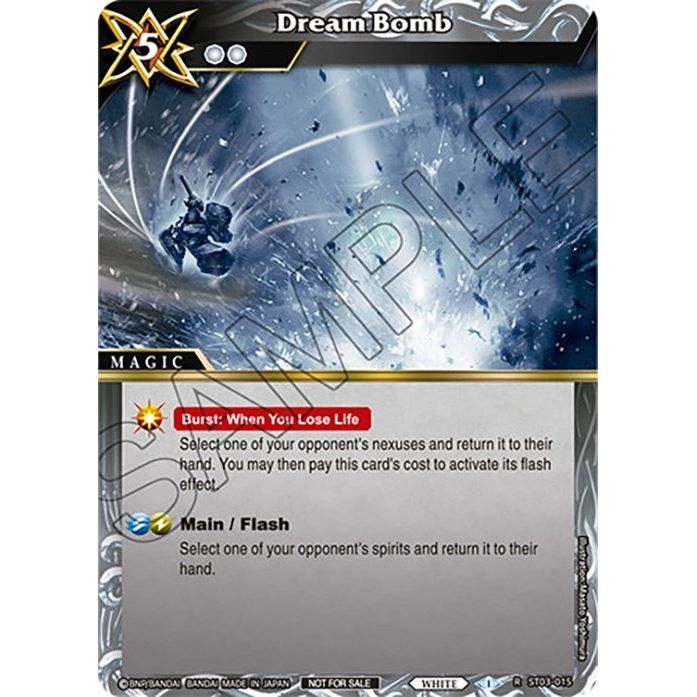 Image for Dream Bomb (Sealed Event Promotion Pack) (ST03-015) (BSSP) - Battle Spirits Saga