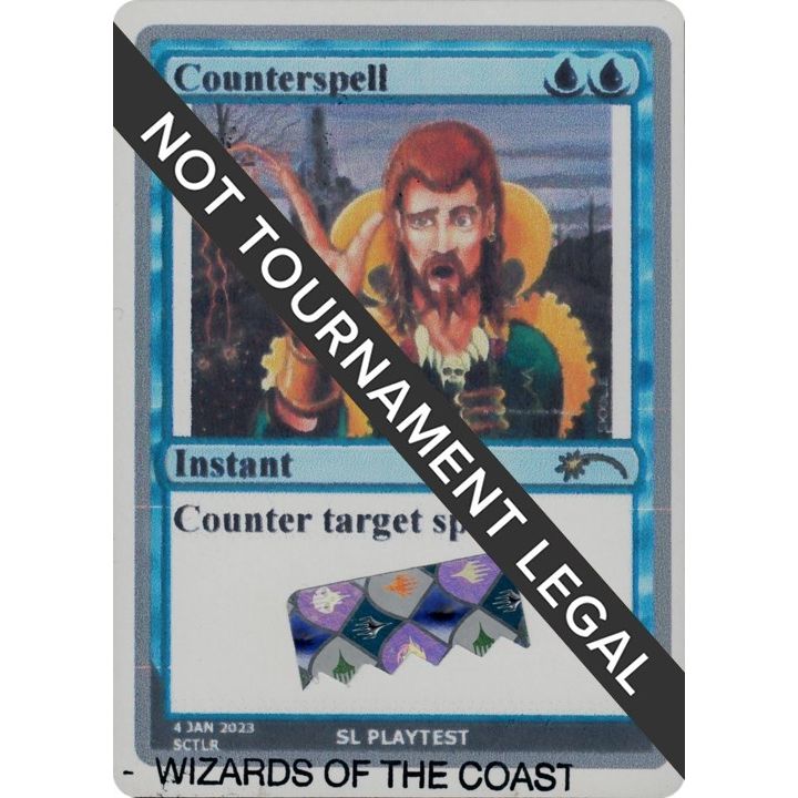 Image for Counterspell (SL PLAYTEST) (SLD) - Magic: The Gathering