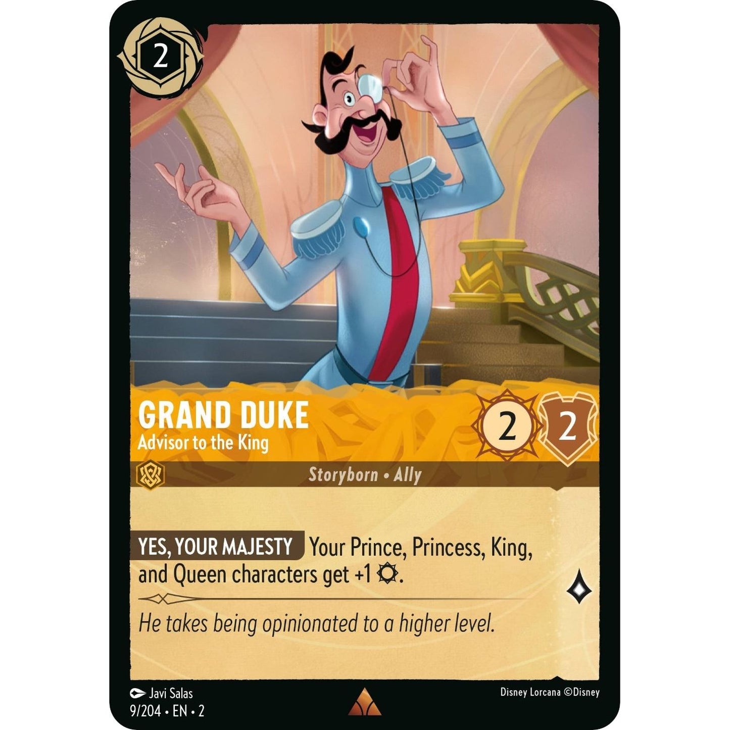 Image for Grand Duke - Advisor to the King (9/204) (2) - Disney Lorcana