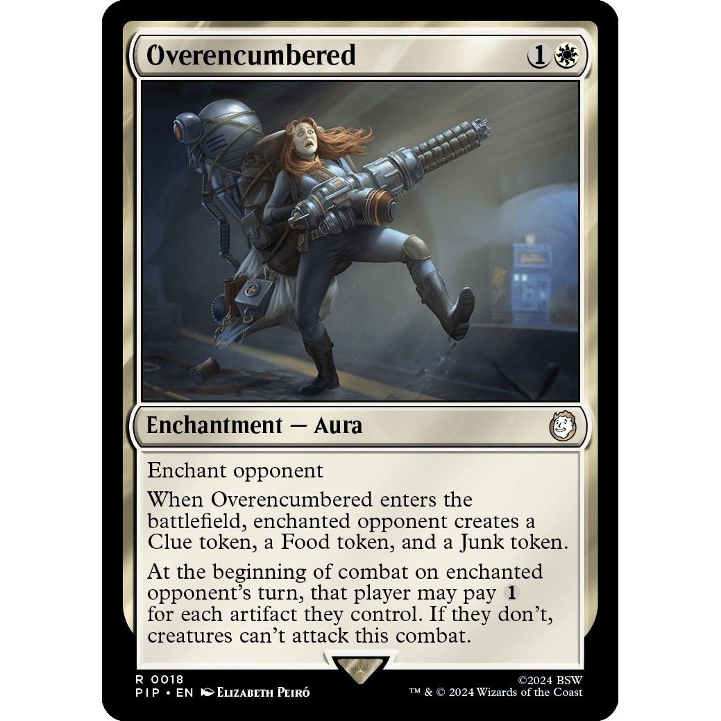 Image for Overencumbered (18) (PIP) - Magic: The Gathering