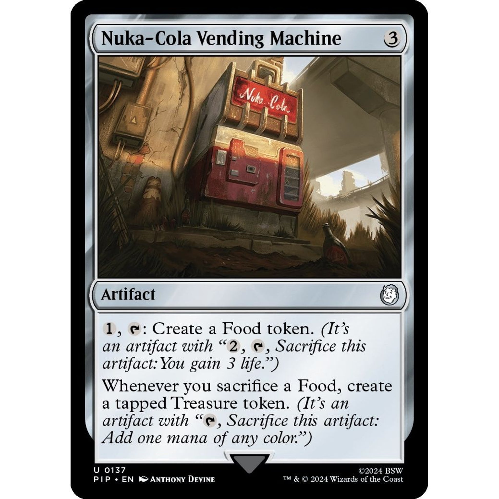Image for Nuka-Cola Vending Machine (137) (PIP) - Magic: The Gathering