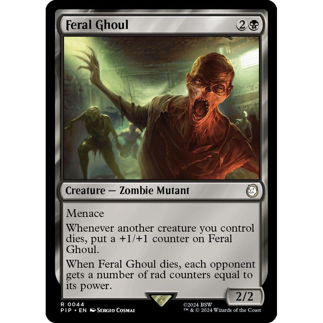 Image for Feral Ghoul (44) (PIP) - Magic: The Gathering