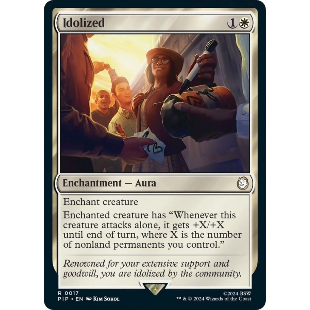 Image for Idolized (17) (PIP) - Magic: The Gathering