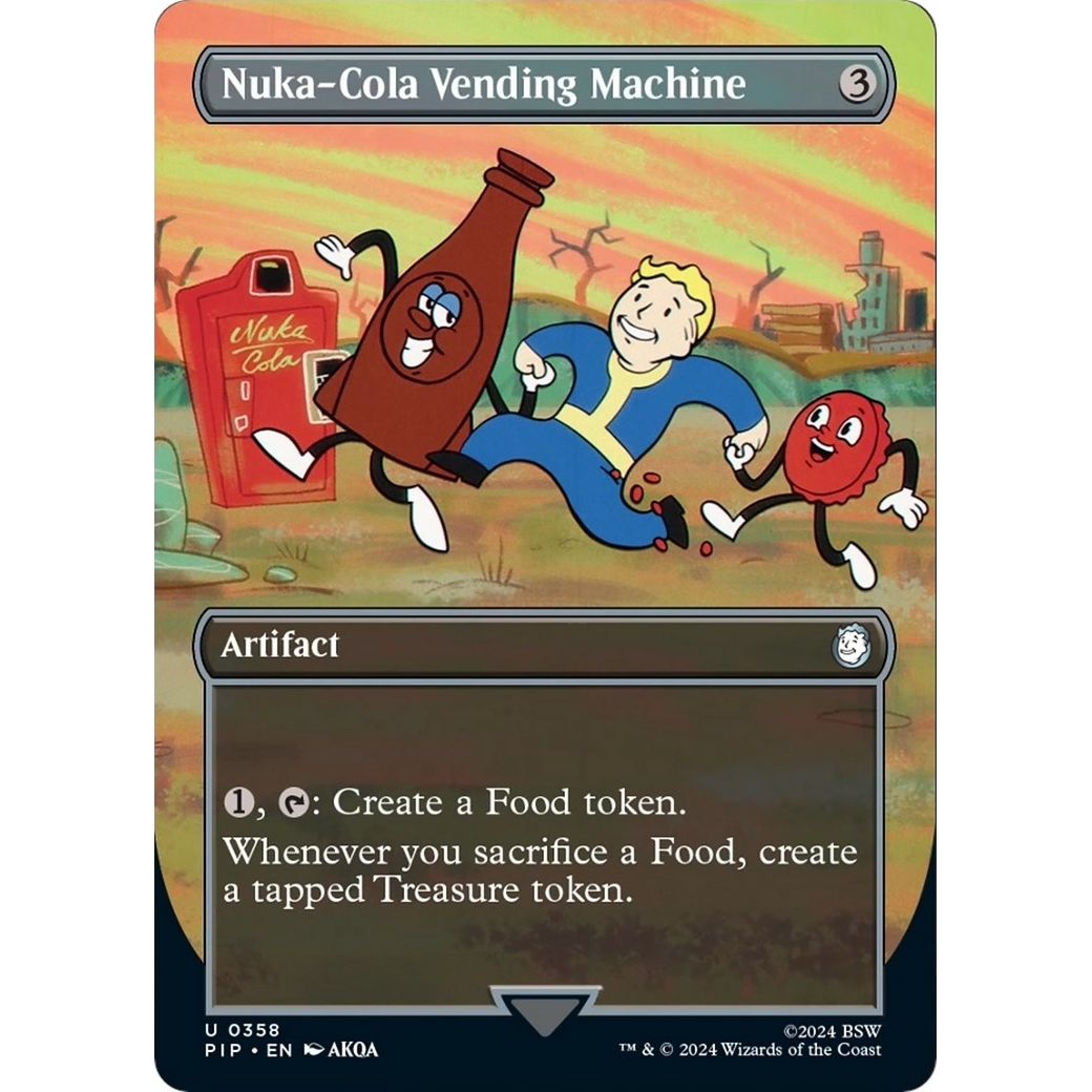 Image for Nuka-Cola Vending Machine (Borderless) (358) (PIP) - Magic: The Gathering