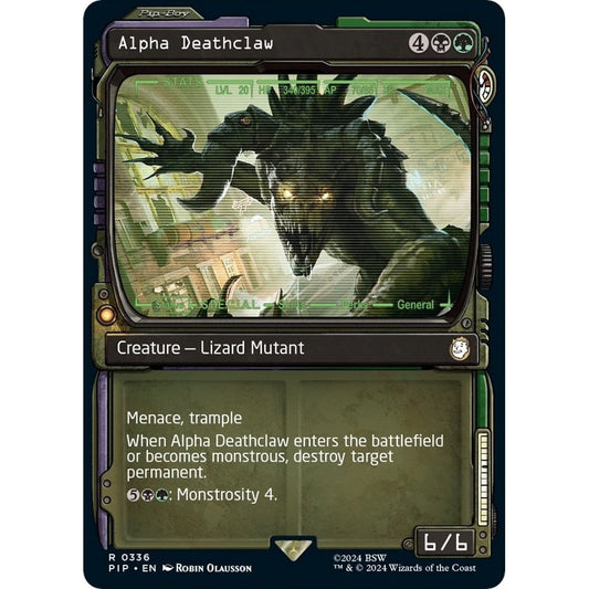 Image for Alpha Deathclaw (Showcase) (336) (PIP) - Magic: The Gathering