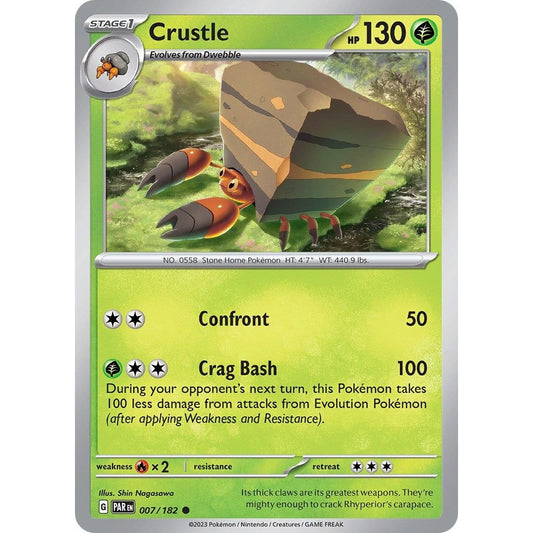 Image for Crustle (007/182) (PAR) - Pokemon