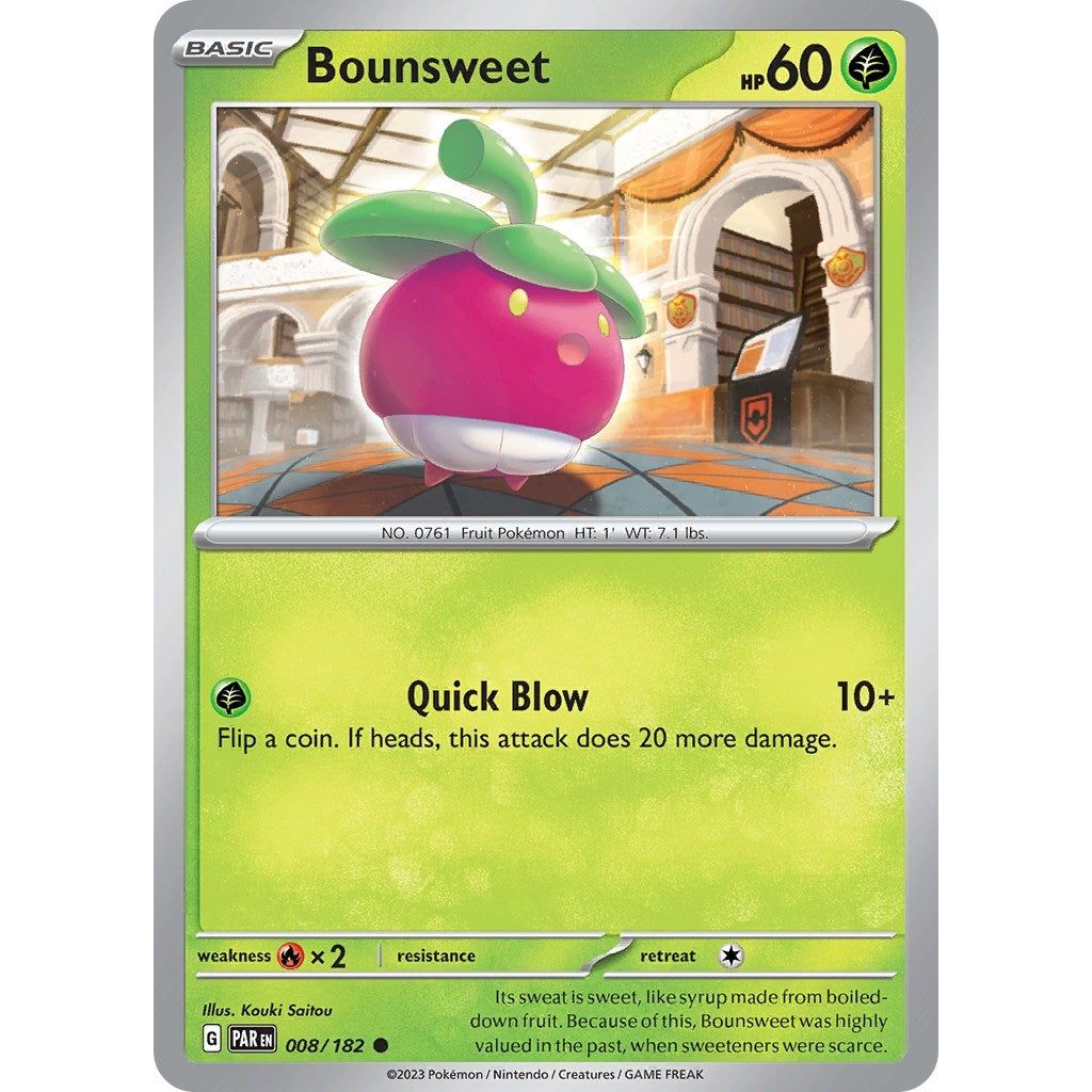 Image for Bounsweet (008/182) (PAR) - Pokemon