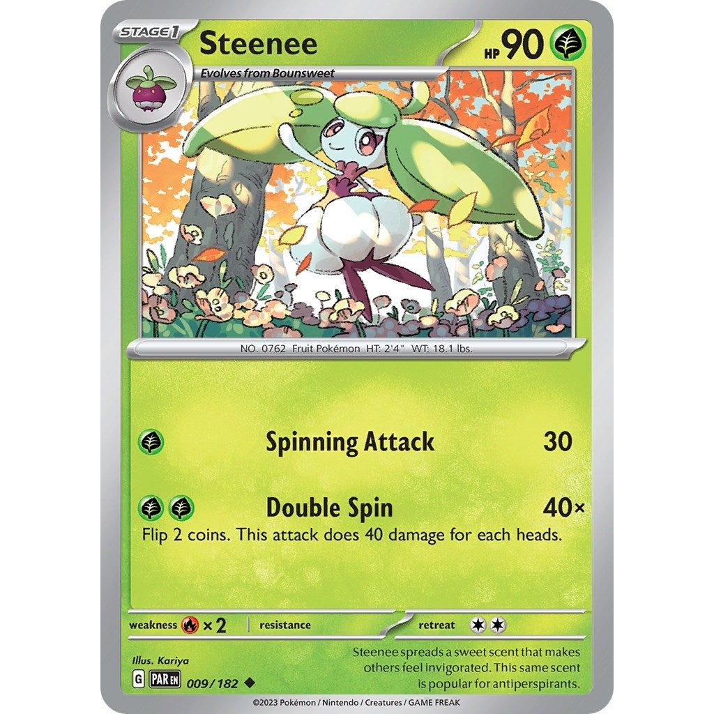 Image for Steenee (009/182) (PAR) - Pokemon
