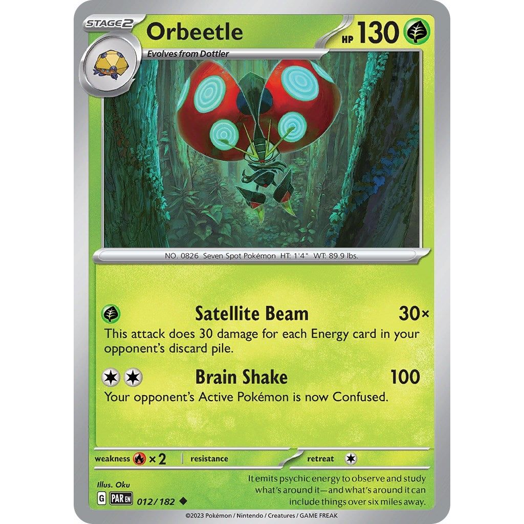 Image for Orbeetle (012/182) (PAR) - Pokemon