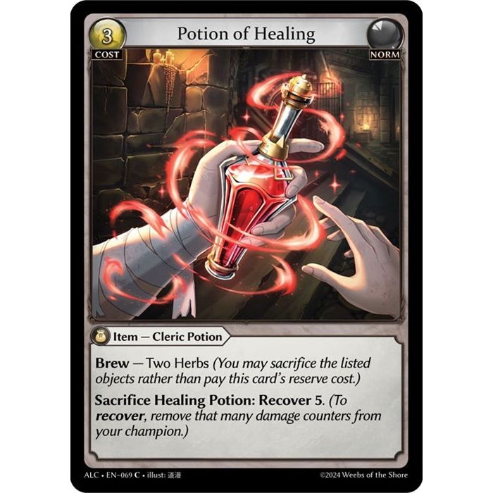 Image for Potion of Healing (069) (ALC) - Grand Archive TCG