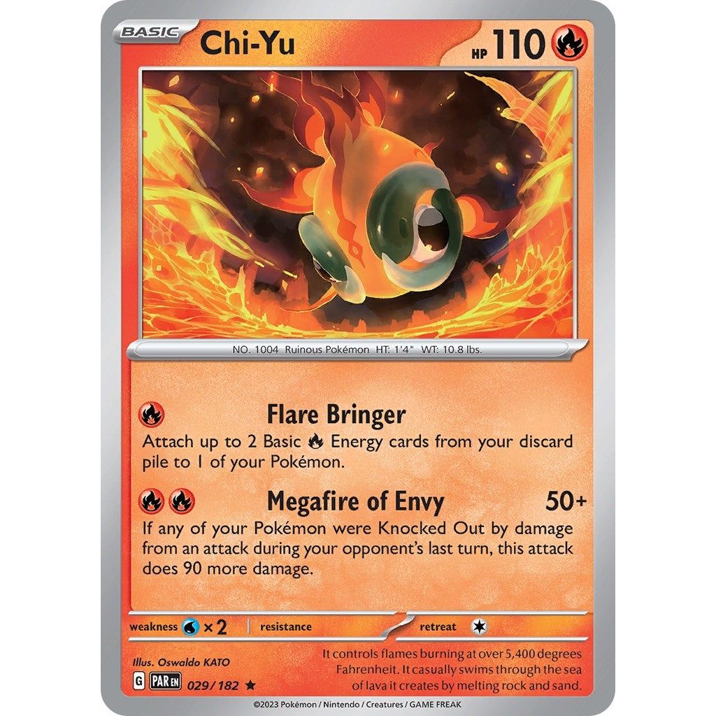 Image for Chi-Yu (029/182) (PAR) - Pokemon