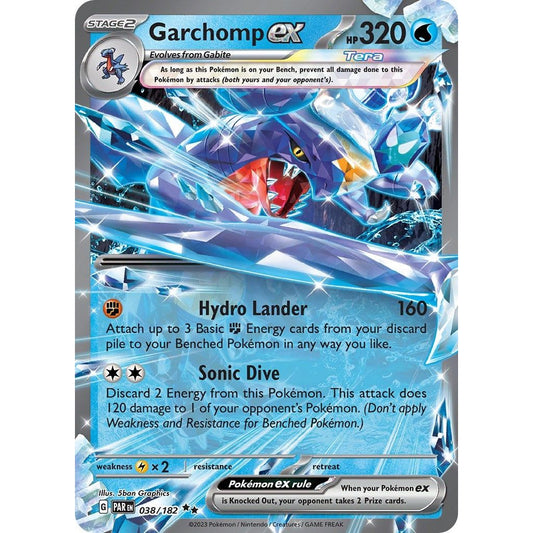 Image for Garchomp ex (038/182) (PAR) - Pokemon