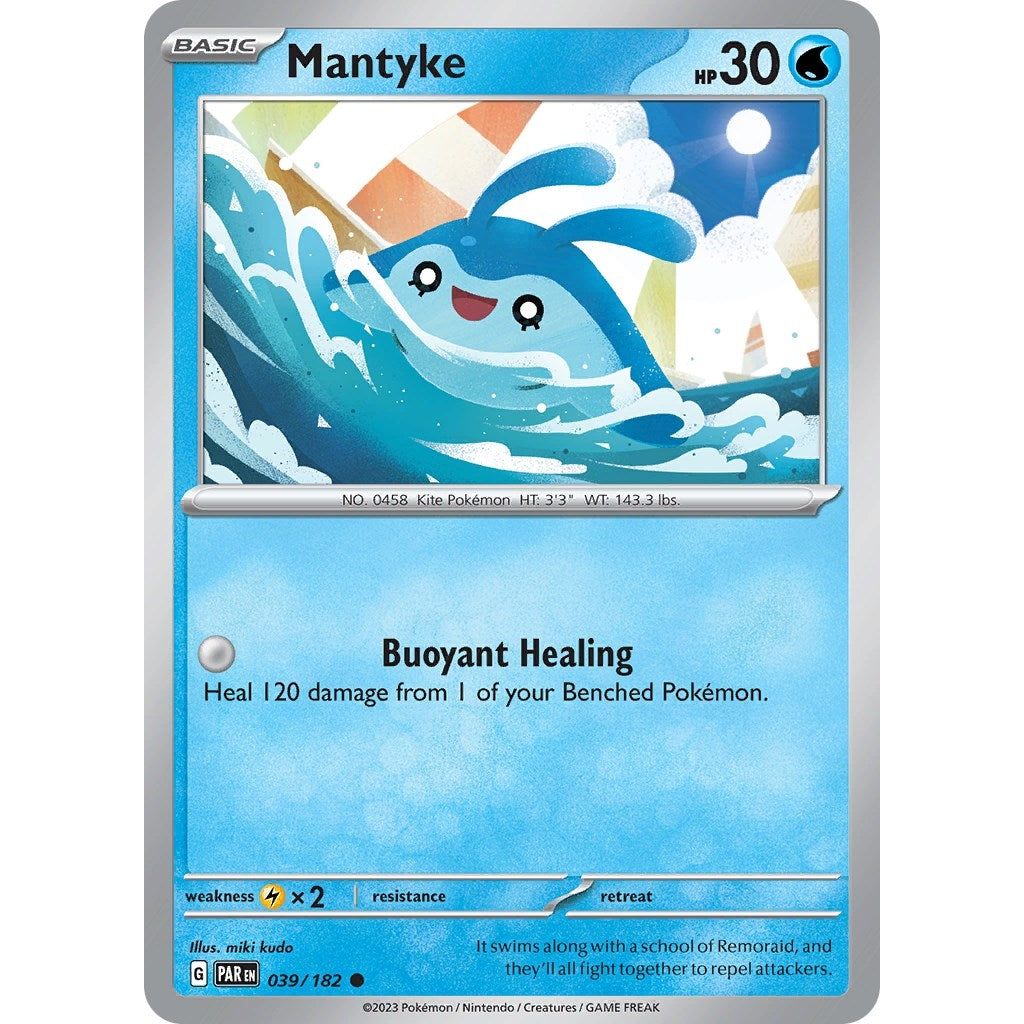 Image for Mantyke (039/182) (PAR) - Pokemon