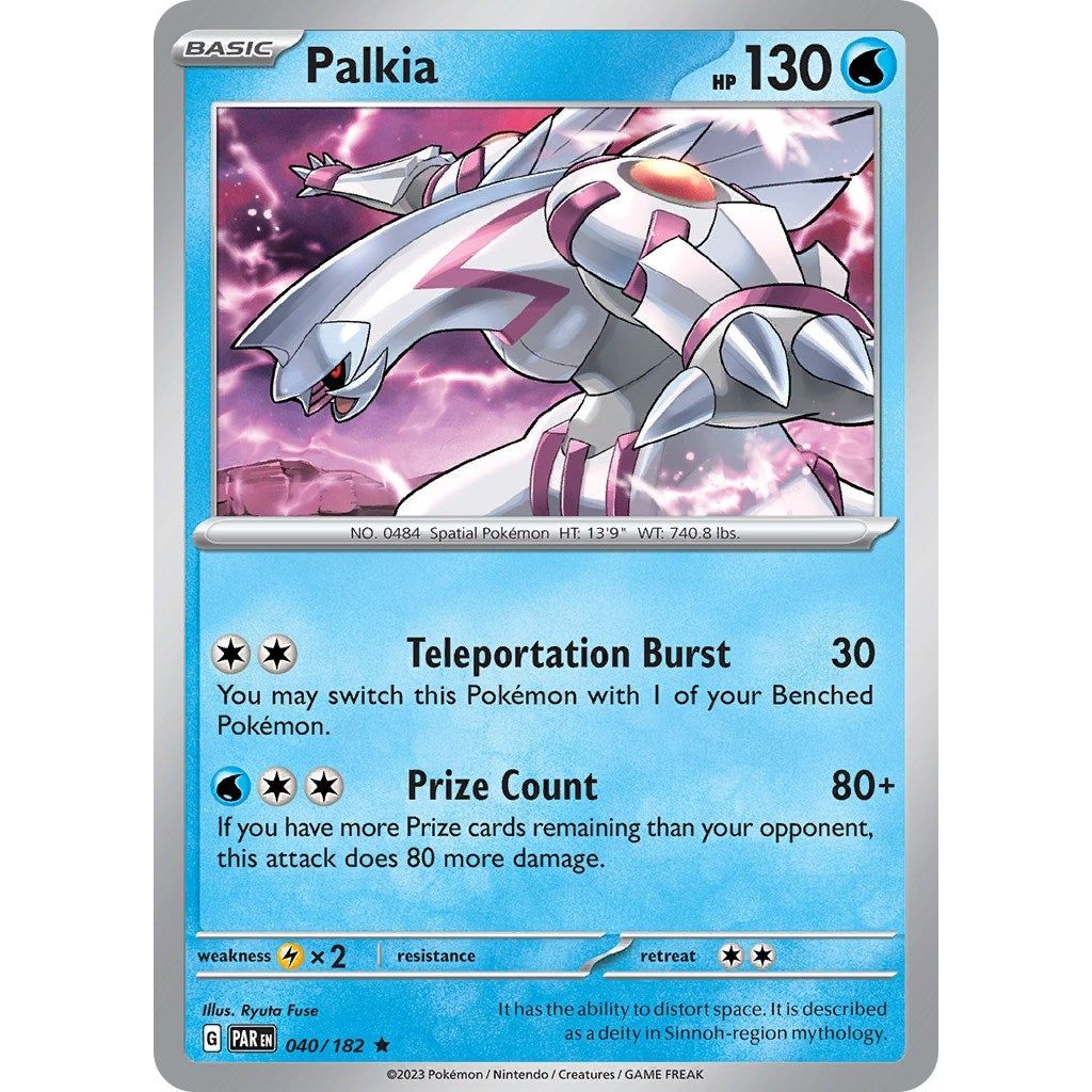 Image for Palkia (040/182) (PAR) - Pokemon