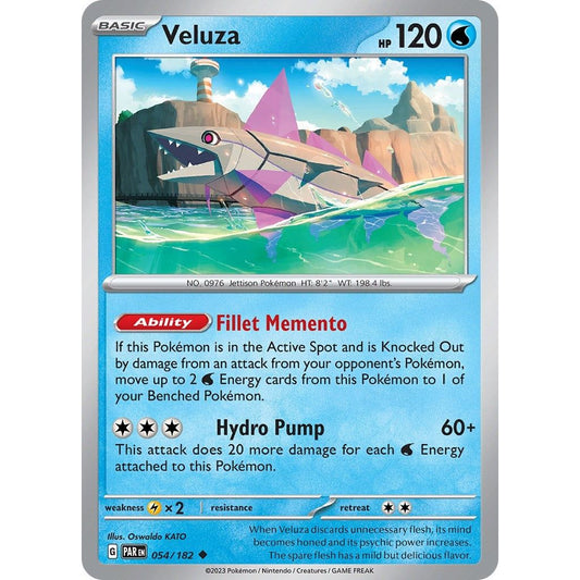 Image for Veluza (054/182) (PAR) - Pokemon
