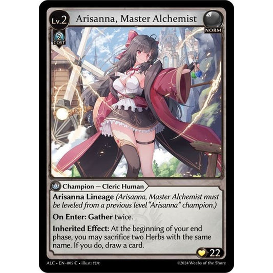 Image for Arisanna, Master Alchemist (005) (ALC) - Grand Archive TCG