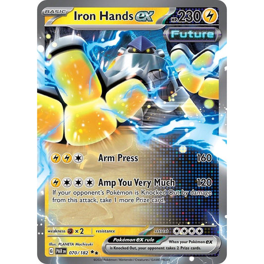 Image for Iron Hands ex (070/182) (PAR) - Pokemon