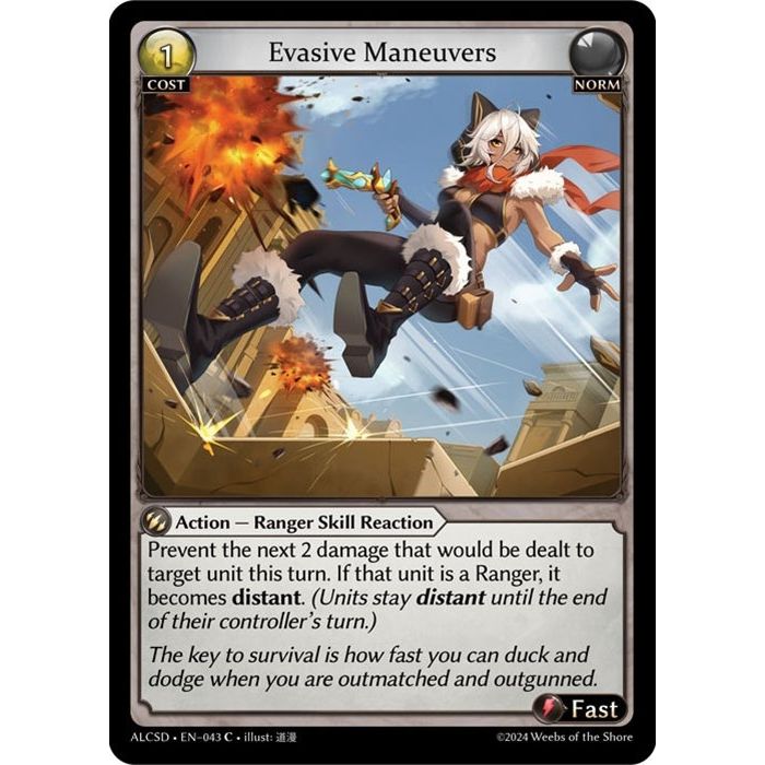 Image for Evasive Maneuvers (043) (ALCSD) - Grand Archive TCG
