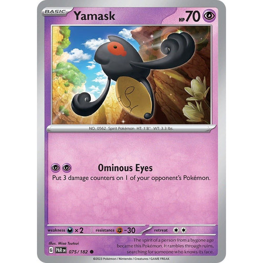 Image for Yamask (075/182) (PAR) - Pokemon