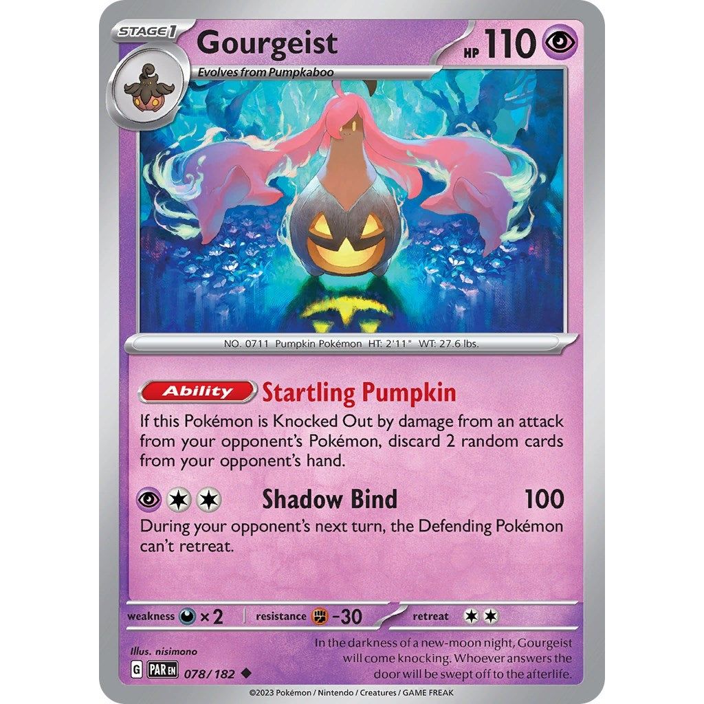 Image for Gourgeist (078/182) (PAR) - Pokemon