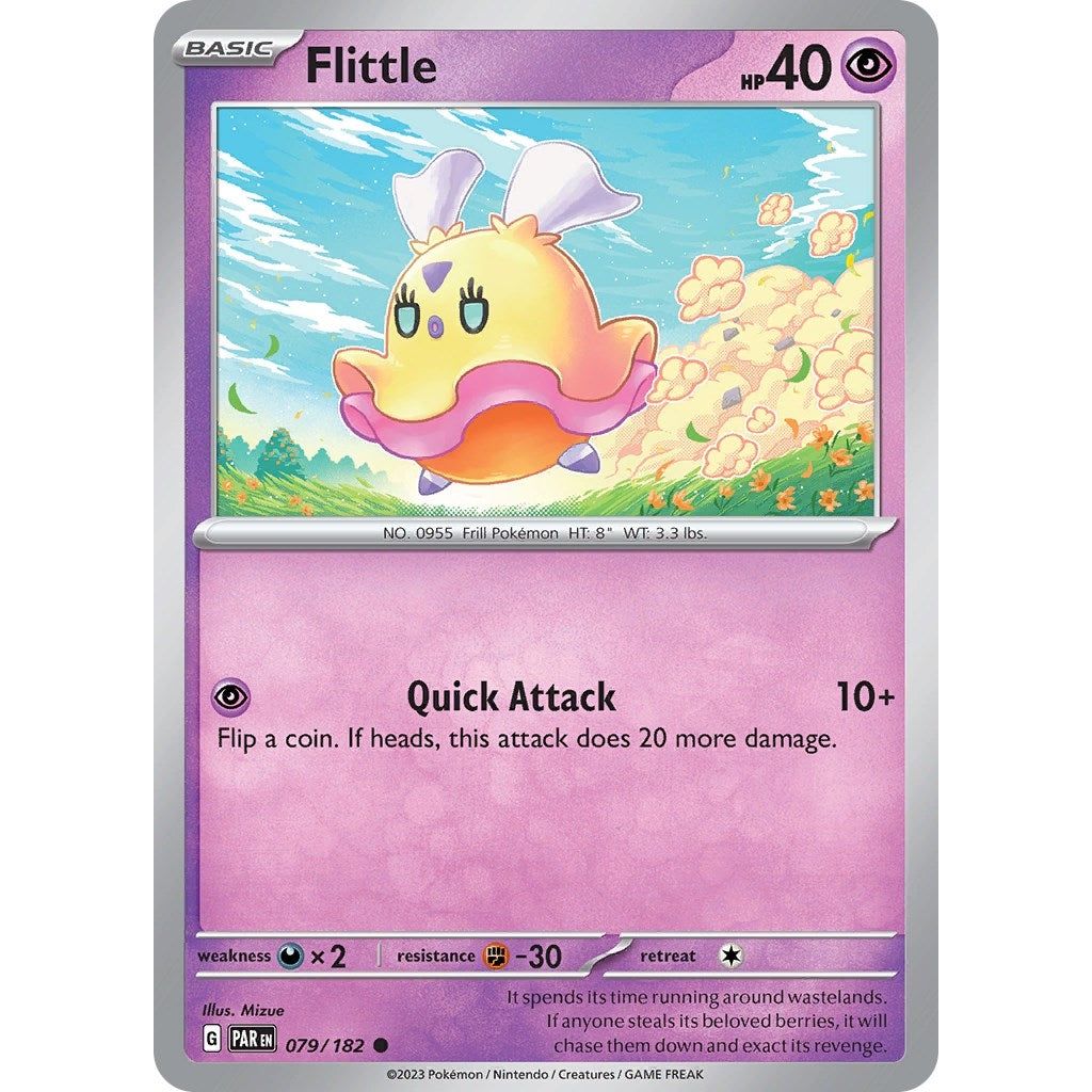 Image for Flittle (079/182) (PAR) - Pokemon